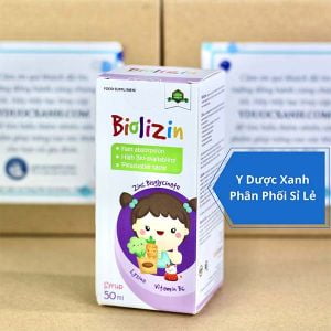 BIOLIZIN, 50ml, Siro hỗ trợ cải thiện biếng ăn cho bé, trẻ nhỏ từ 3 tháng tuổi của Tây Ban Nha