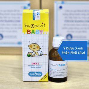 BUONAVIT BABY, 20ml, Vitamin tổng hợp tăng đề kháng cho trẻ sơ sinh, trẻ em của Ý