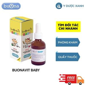 BUONAVIT BABY, 20ml, Vitamin tổng hợp tăng đề kháng cho trẻ sơ sinh, trẻ em của Ý