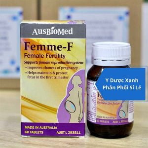 FEMME-F, 60 viên, Viên uống tăng khả năng thụ thai cho nữ của Úc