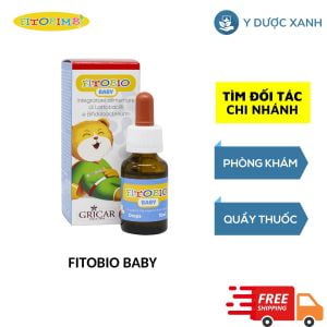 FITOBIO BABY, 15ml, Siro bổ sung lợi khuẩn cho bé, trẻ em của Ý.