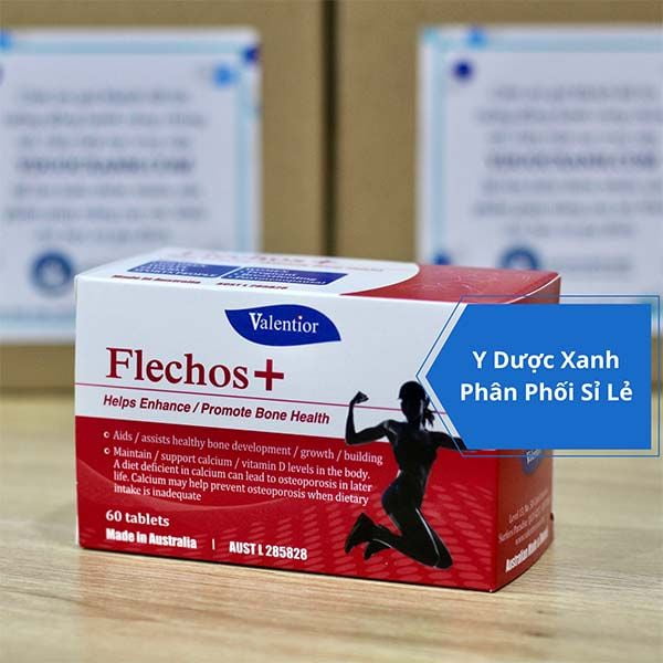 FLECHOS+, 60 viên, Bổ sung canxi và vitamin D cho phụ nữ của Úc