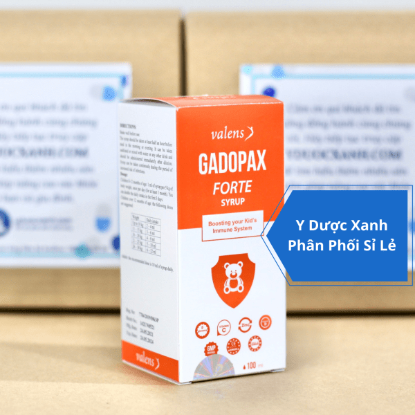 GADOPAX FORTE, 100ml, Siro tăng sức đề kháng cho bé, trẻ sơ sinh của Châu Âu
