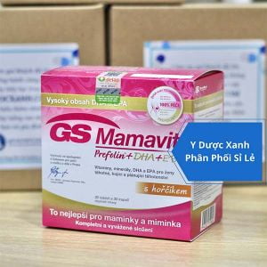 GS MAMAVIT, 60 viên, Viên uống bổ sung vitamin tổng hợp cho bà bầu của Châu Âu