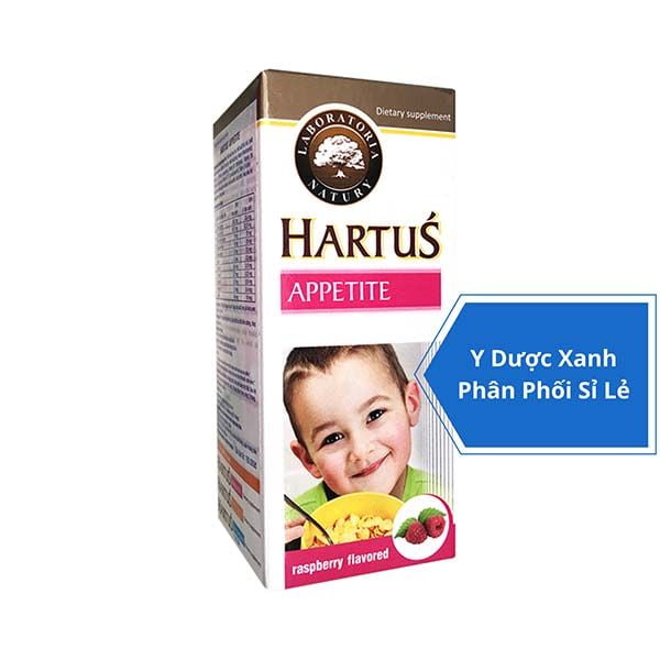 HARTUS APPETITE, 150ml, Siro ăn ngon, dành cho trẻ biếng ăn từ 1 tuổi của Ba Lan