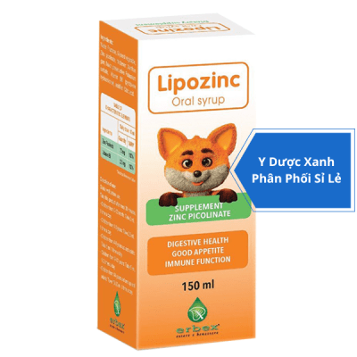 LIPOZINC ORAL SYRUP, 150 ml, Siro bổ sung kẽm cho bé, trẻ sơ sinh của Ý