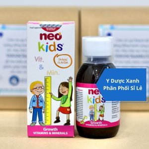 NEO KIDS GROWTH, 150ml, Siro bổ sung vitamin và khoáng chất tổng hợp cho bé từ 6 tháng của Tây Ban Nha
