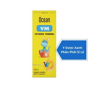 OCEAN VM VITAMIN, 150ml, Siro tăng cường hệ miễn dịch, sức đề kháng cho trẻ em từ 1 tuổi của Thổ Nhĩ Kỳ