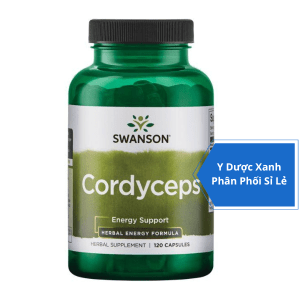 [Global] SWANSON CORDYCEPS 600 mg, 120 viên, Đông trùng hạ thảo, bồi bổ cơ thể cho người lớn của Mỹ