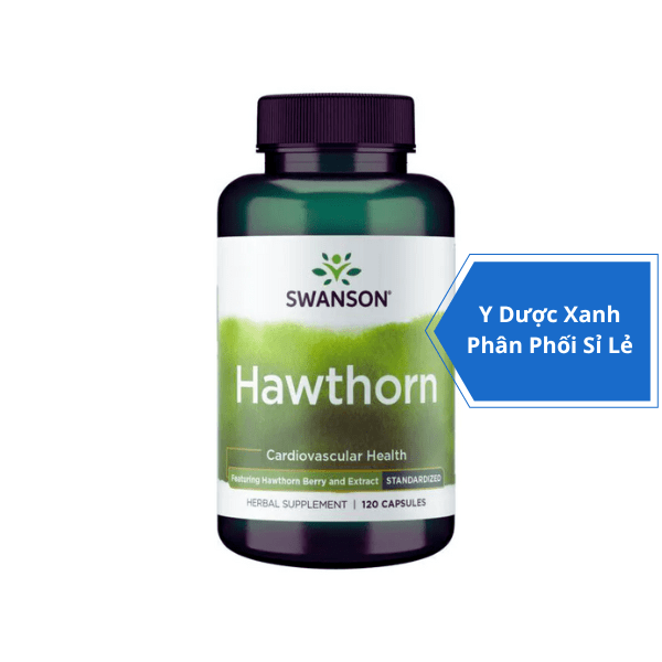 [Global] SWANSON HAWTHORN, 120 viên, Viên uống hỗ trợ sức khỏe tim mạch cho người lớn của Mỹ.