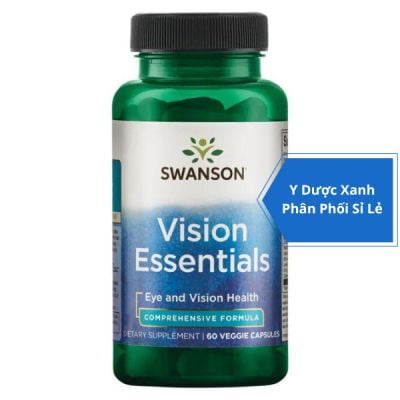 [Global] SWANSON VISION ESSENTIALS, 60 viên, Viên uống hỗ trợ sức khỏe mắt và thị giác cho người lớn của Mỹ