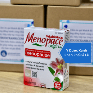 VITABIOTICS MENOPACE ORIGINAL, 30 viên, Viên uống điều hòa nội tiết tố cho phụ nữ của Anh