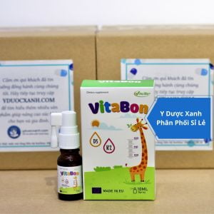 VITABON D3+K2, 10ml, Siro nhỏ giọt bổ sung vitamin D3 K2 cho trẻ của Ba Lan
