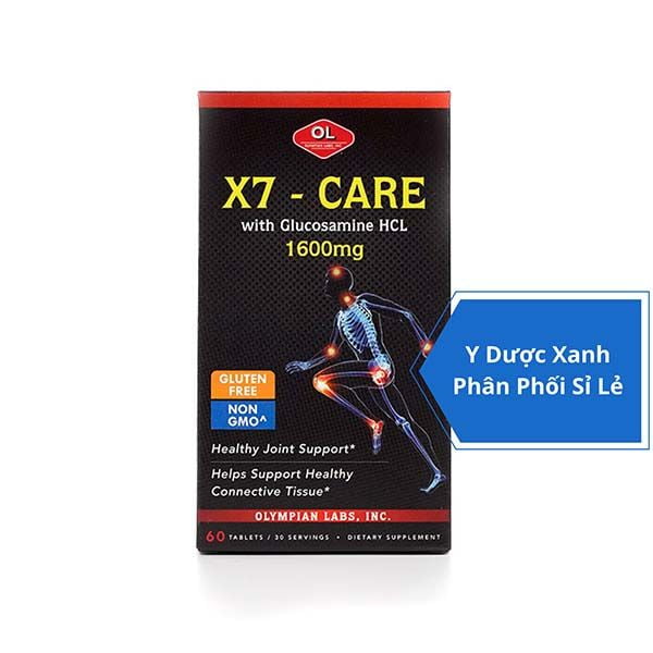 X7-CARE, 60 viên, Viên uống tăng cường sức khỏe sụn khớp, giảm đau xương khớp cho người lớn của Mỹ