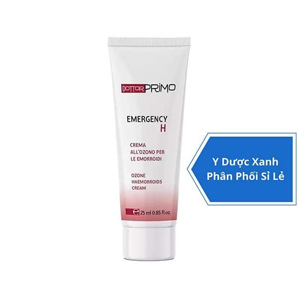 DOTTORPRIMO EMERGENCY H, 25ml, Kem bôi hỗ trợ bệnh trĩ cho người lớn của Ý