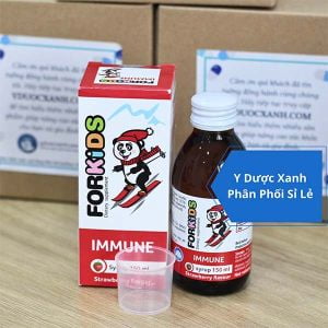 FORKIDS IMMUNE, 150 ml, Siro tăng đề kháng miễn dịch cho trẻ sơ sinh, trẻ nhỏ của Ba Lan