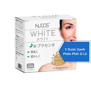 NUCOS WHITE, 60 viên, Viên uống Collagen trắng da, ngừa lão hóa cho người lớn của Nhật Bản