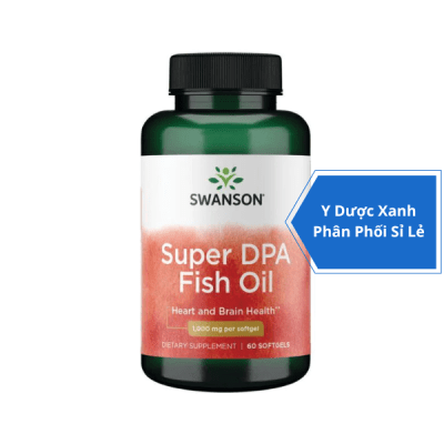 [Global] SWANSON SUPER DPA FISH OIL, 60 viên, Viên uống hỗ trợ sức khỏe tim mạch và não bộ cho người lớn của Mỹ