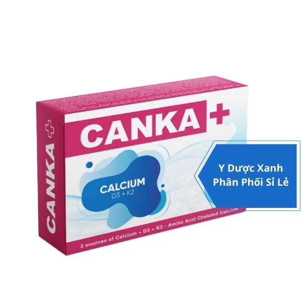 CANKA + 30 viên, Viên uống bổ sung canxi và vitamin cho bà bầu của Châu Âu