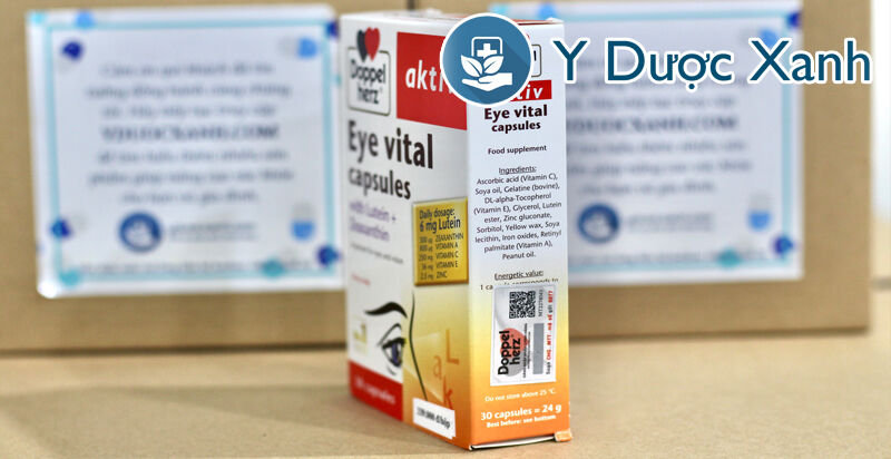 doppelherz aktiv eye vital capsules có tác dụng gì, giá bao nhiêu