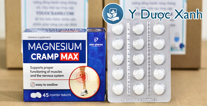 magnesium cramp max hạn sử dụng, thuốc gì