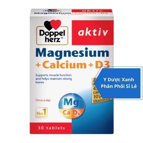 MAGNESIUM-CALCIUM-D3, 30 viên, Viên uống bổ sung Calcium D3 cho người lớn của Đức